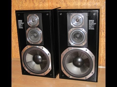 SANSUI SP-G88 - YouTube