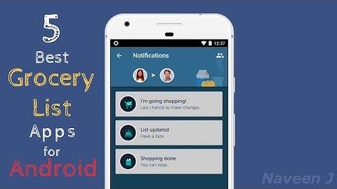 5 Best Grocery List Apps for Android of 2018