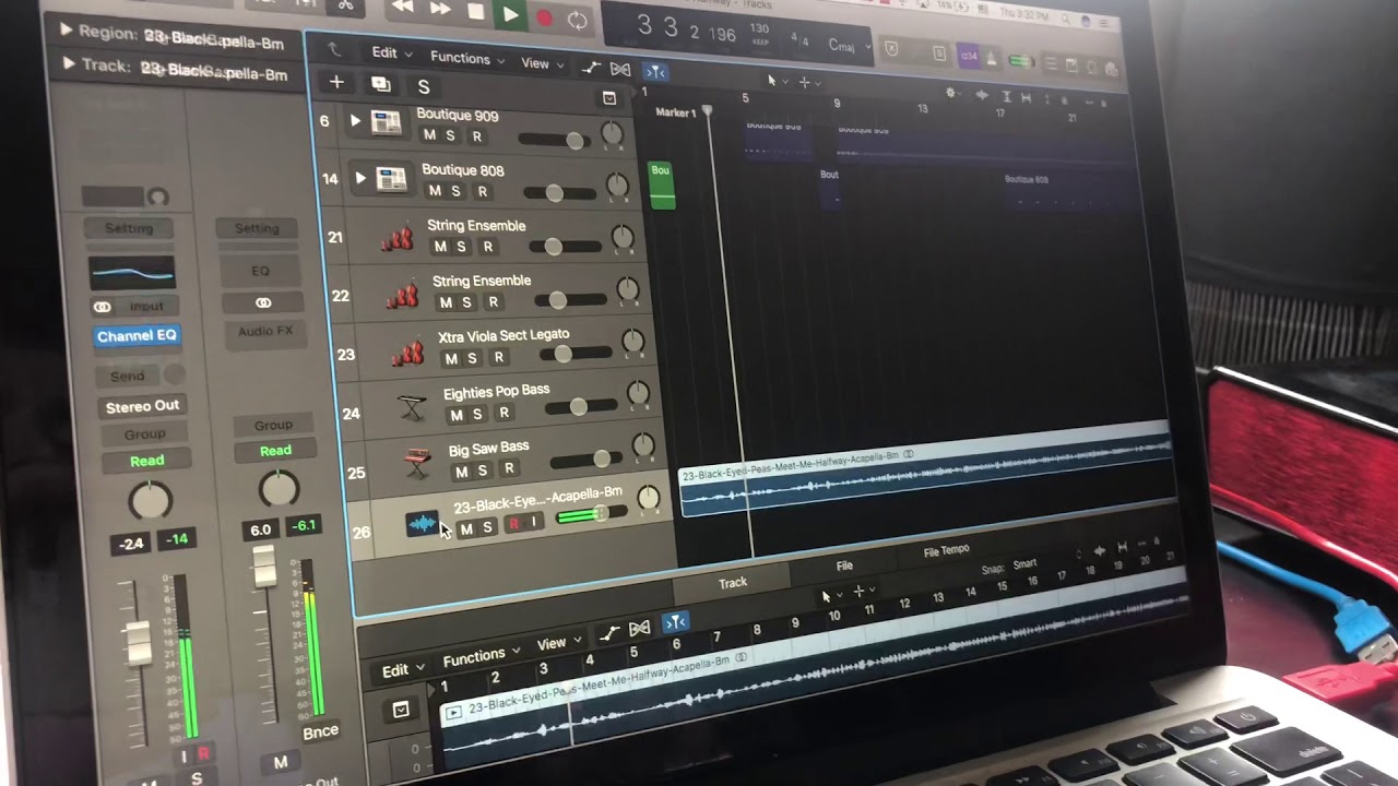 Meet Me Halfway Black Eyed Peas Logic Pro X Instrumental YouTube
