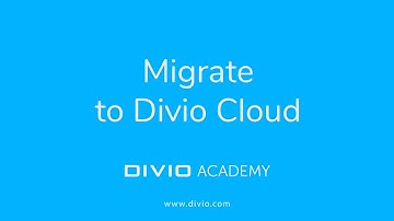 Migrate a Django project to Divio Cloud
