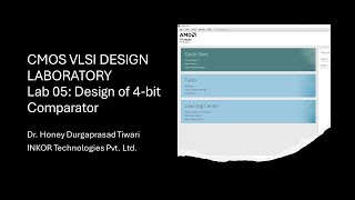 Design of 4 bit comparator | Lab 05 | JNTUH CMOS VLSI Design Lab | Xilinx Vivado