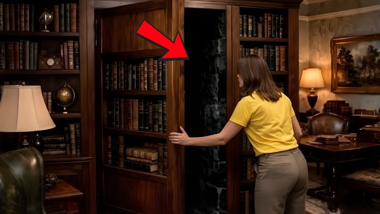 She Bought a House No One Wanted for Pennies — But What She Found Behind the Bookshelf Shocked Him