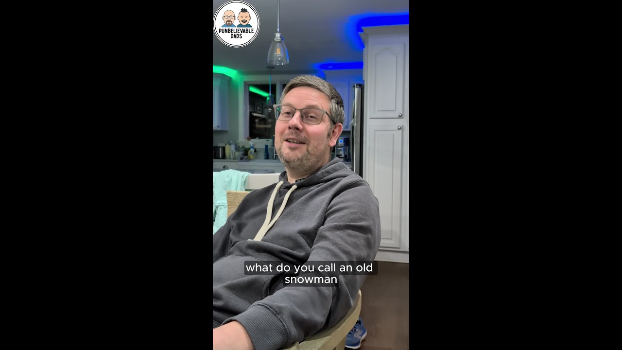 Dad (Bad) Joke short: Old Snowman