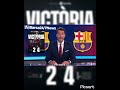 Big win for Fc Barcelona Yesterday as they move 3 points close to Madrid. #fypシ #barca #trending