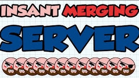 Instant Merging Agario Server