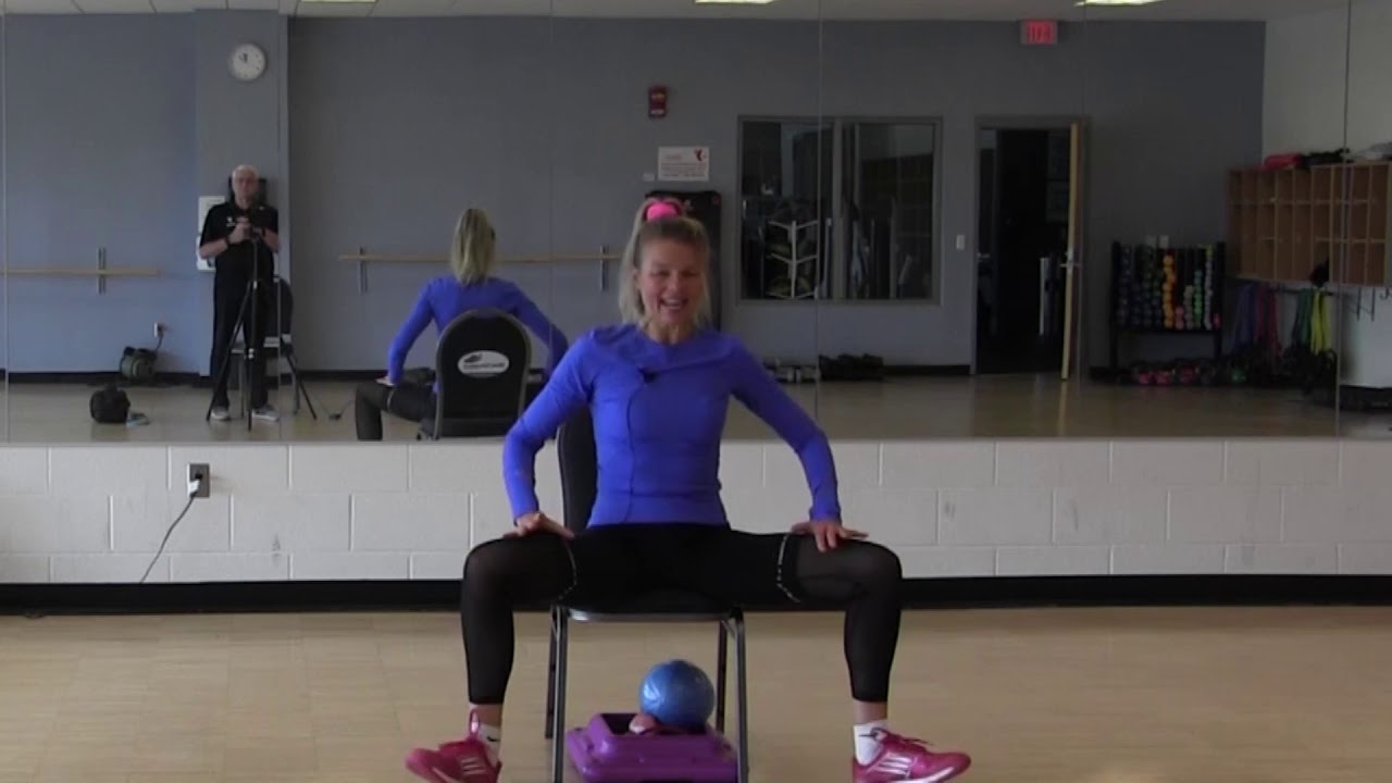 Silver Sneakers Class with Burga