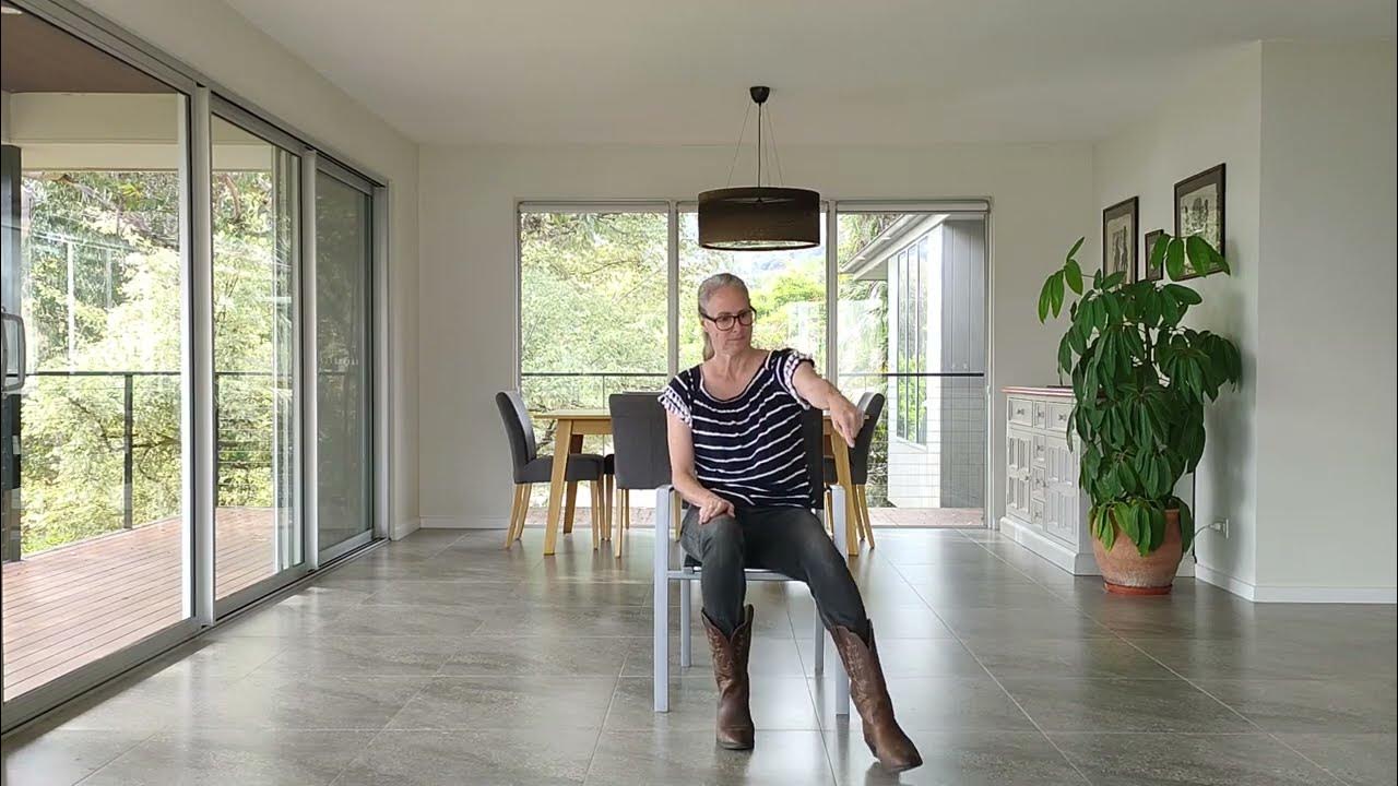 Fishin' in the Dark (Chair Dance) Seated Line Dancing Tutorial and Demo