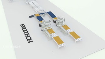 Model Smart furniture Factory:  2 x Nesting, 2 x Edgebanding, 2 x Drilling
