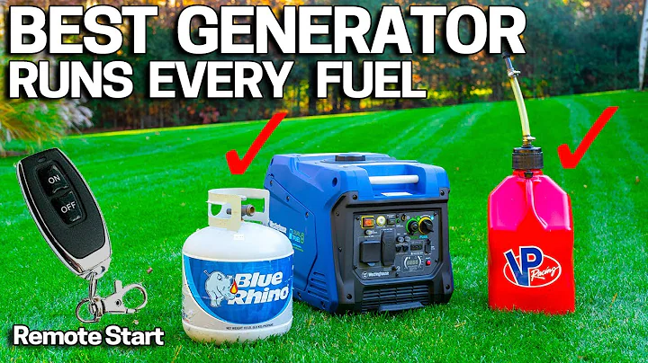 Power up your home with the Westinghouse Dual Fuel Propane Generator iGEN4500DF