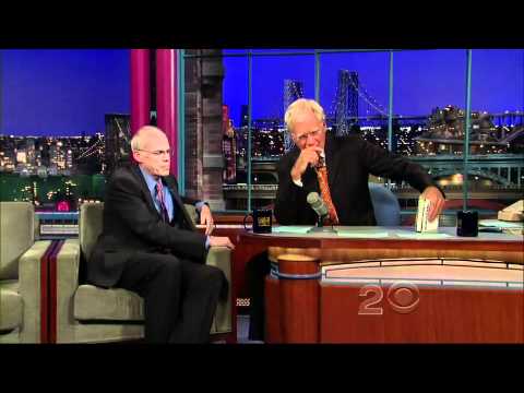 Global Warming: David Letterman talks with Bill Mc...