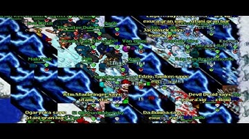 Troublemakers@shadowcores.twifysoft.net - Tibia War OKOLNIR MASSACRE [HD]