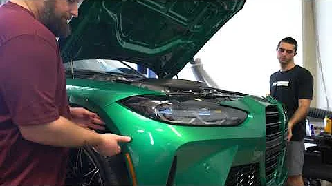 BMW G8X Bumper Removal and Installation Guide