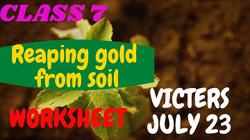 Kite victers std 07 basic science class 5 worksheet