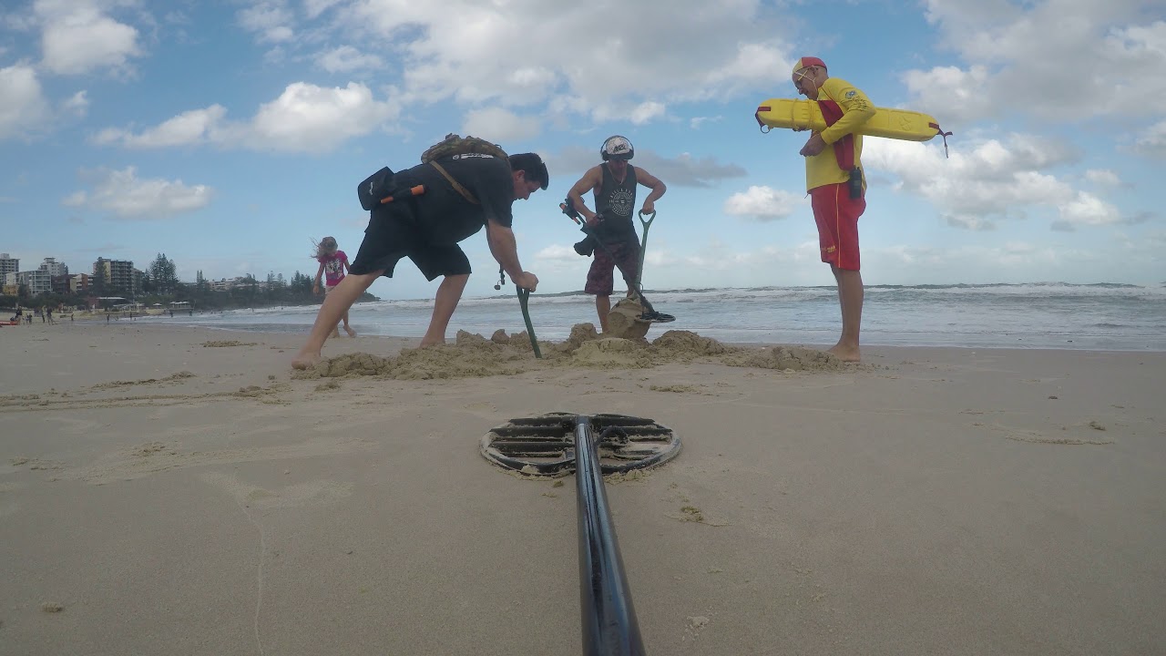 Detecting Beach Test - YouTube