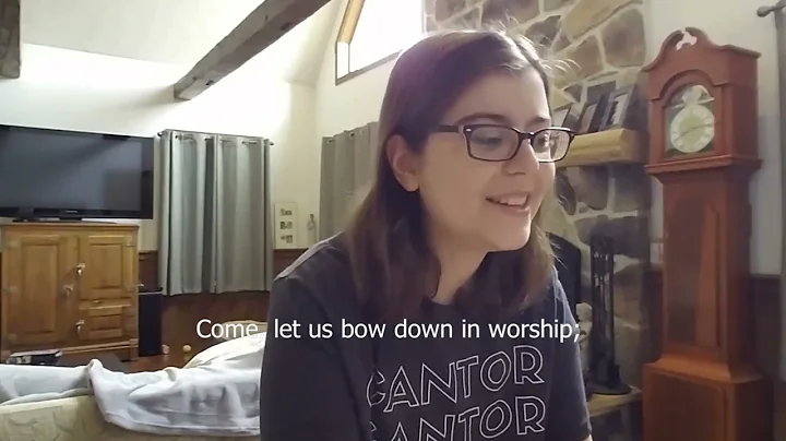 Psalm 95: If today you hear His voice... (Walther) With Psalm text captions!