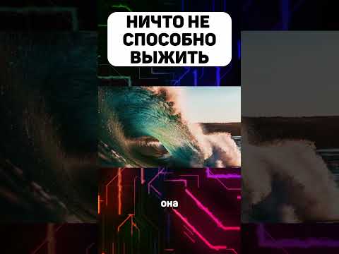 Ничто не способно выжить. Что такое цунами #цунами #большаяволна #волна #волны #история #факты