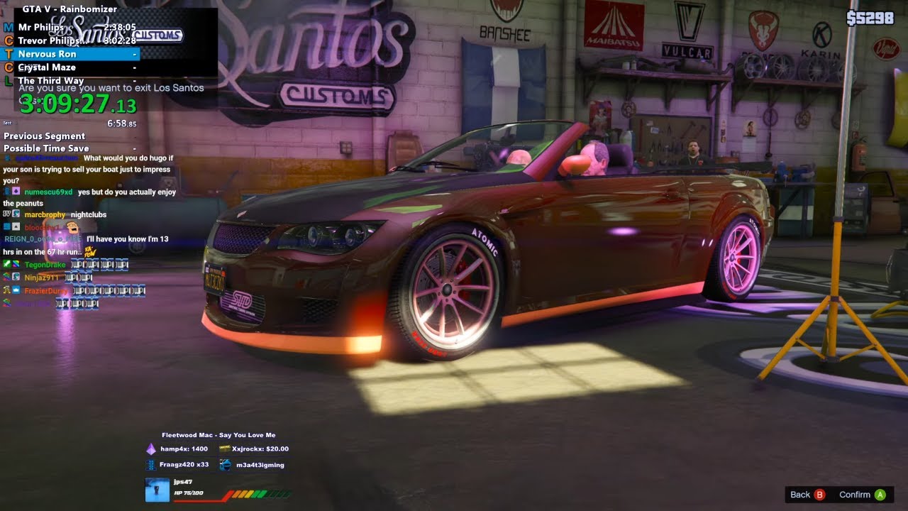 GTA V Rainbomizer Speedrun Part 2 - Hugo_One Twitch Stream - 3/3/2023 ...