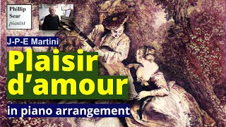 J-P-E Martini : Plaisir d'Amour chords