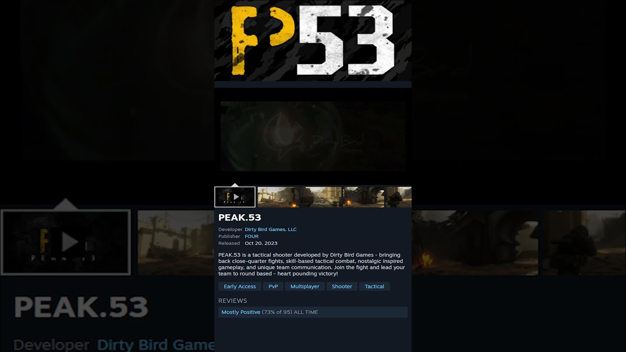 PEAK 53 New or Trending Game