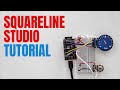 Tutorial building a simple ui with squareline studio to use on a microcontroller