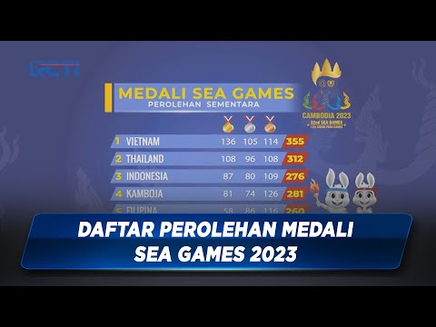 [Update] Daftar Perolehan Medali SEA Games 2023