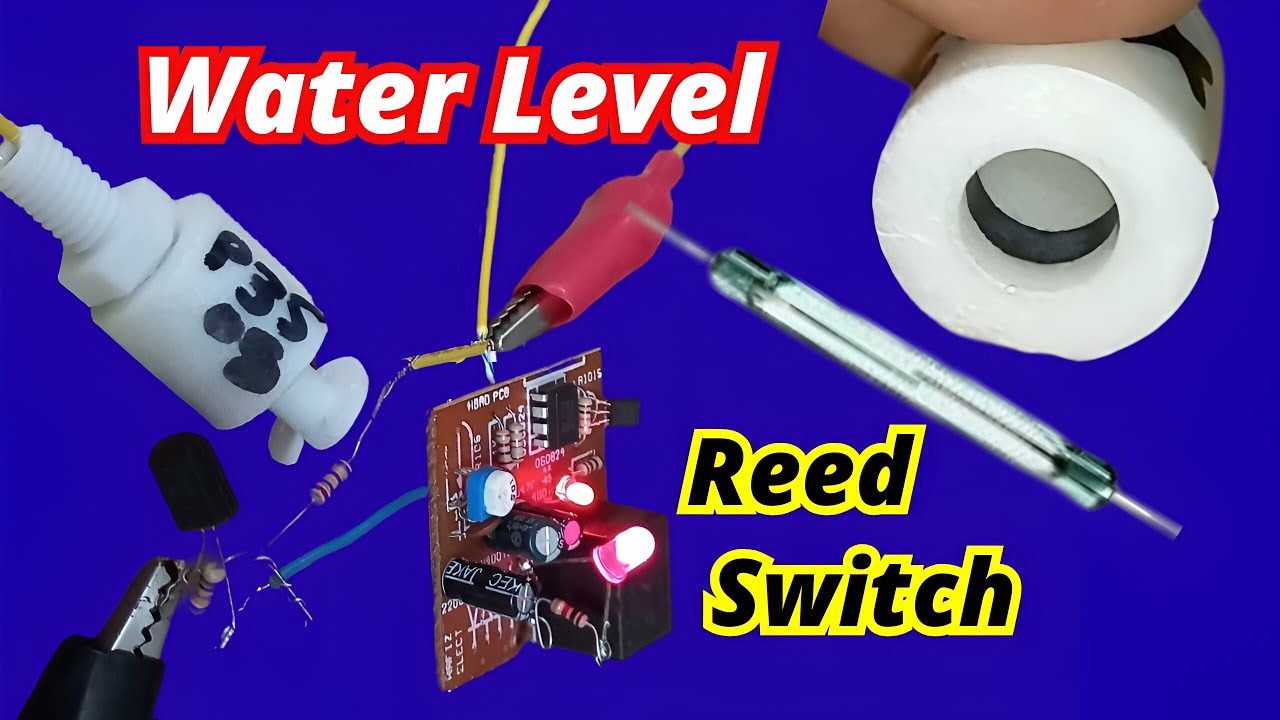 Water Level Controller Reed Switch P3508 Water Level Reed Switch | Magnet Float Sensor Tutorial | Urdu ...