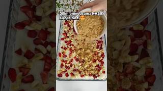 Dilimlenmeyen ama kaşık kaşık yediren tatlı 😍