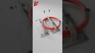 #gheocom 3D View Of Assembling Simple Gate Lock #shorts