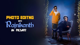 Realistic Photo Editing With RajniKanth On Mobile ( PicsArt ) screenshot 1