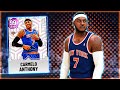 DARK MATTER CARMELO ANTHONY GAMEPLAY! IS HESO MELO WORTH THE PICK UP? NBA 2k22 MyTEAM