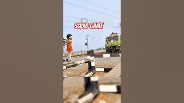 Squid game in India #shorts #squidgame #indianrailways