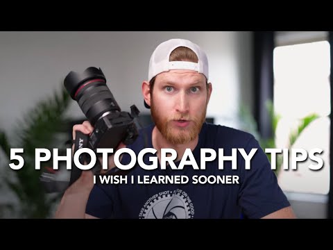 5 Photography Tips I Wish I learned Earlier
