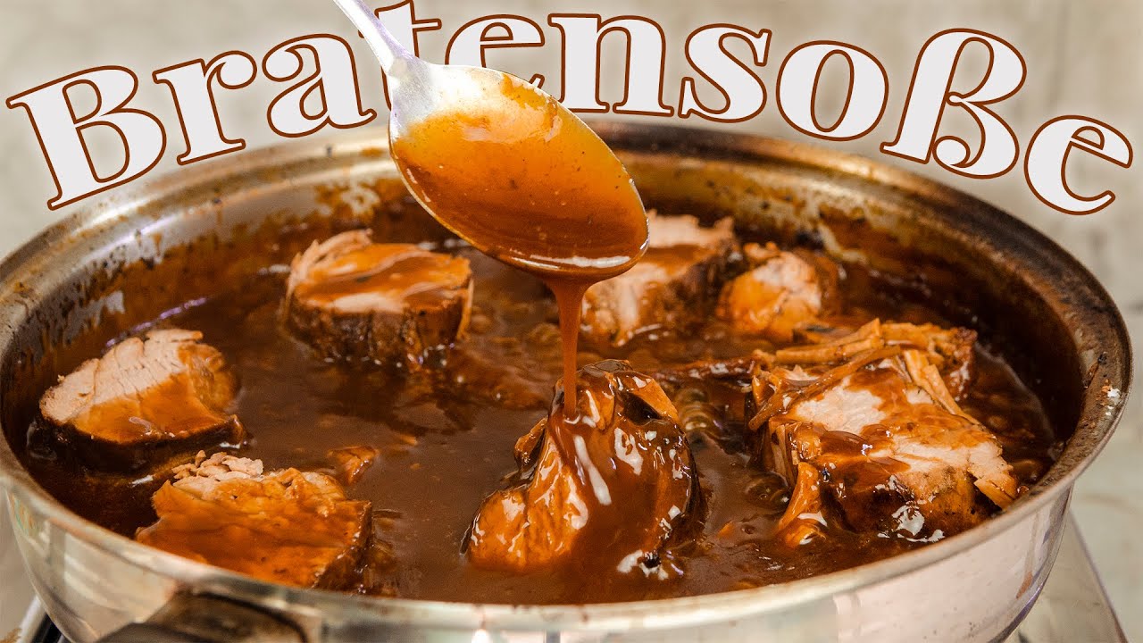 Geschmortes Schweinefilet für Soßenliebhaber wie im Restaurant