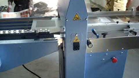 Automatic Creasing & perforation machine with Folding Attachment. For Making Vineer laminate Albums