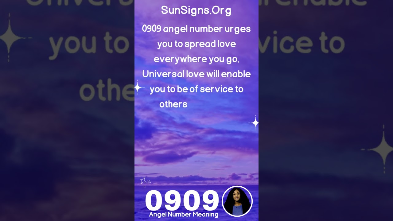 Meaning Of Angel Number 0909 | SunSigns.Org | 