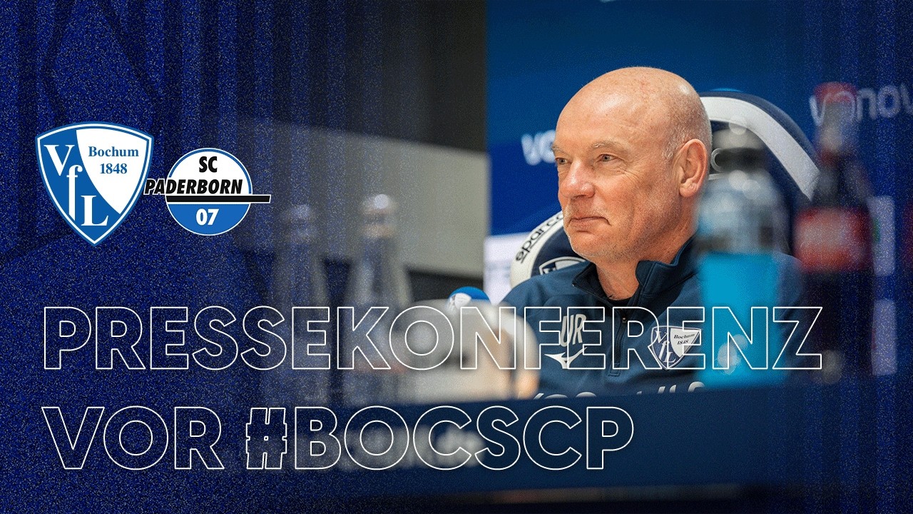 Die Pressekonferenz vor Paderborn