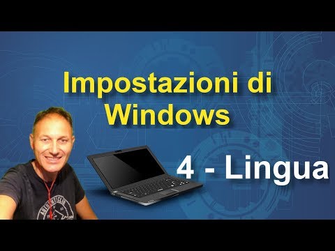 4 Impostazioni di Windows | La lingua di sistema | Daniele Castelletti | Associazione Maggiolina
