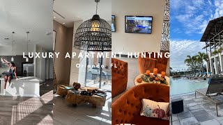 LUXURY APARTMENT HUNTING IN ORLANDO| DOWNTOWN, MILLENIA, MAITLAND *5+ apartment tour*