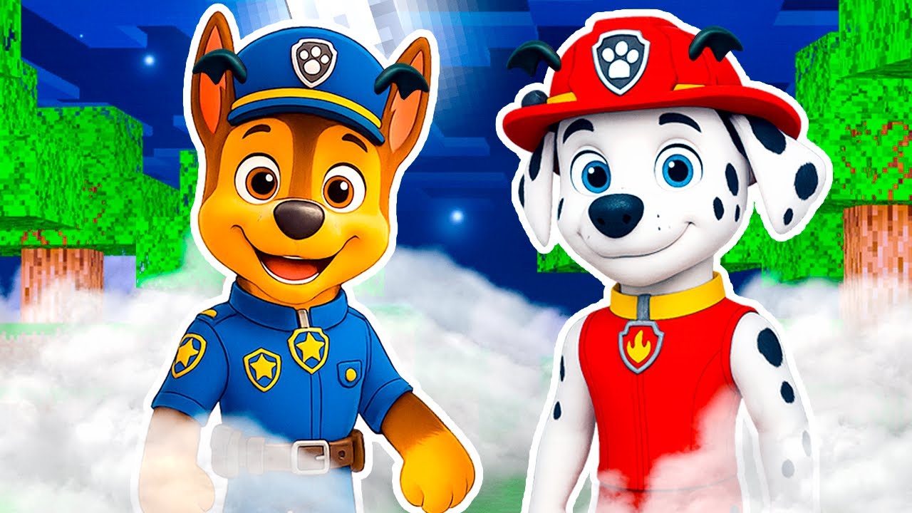 МАРШАЛ и ГОНЩИК ЩЕНЯЧИЙ ПАТРУЛЬ в МАЙНКРАФТ