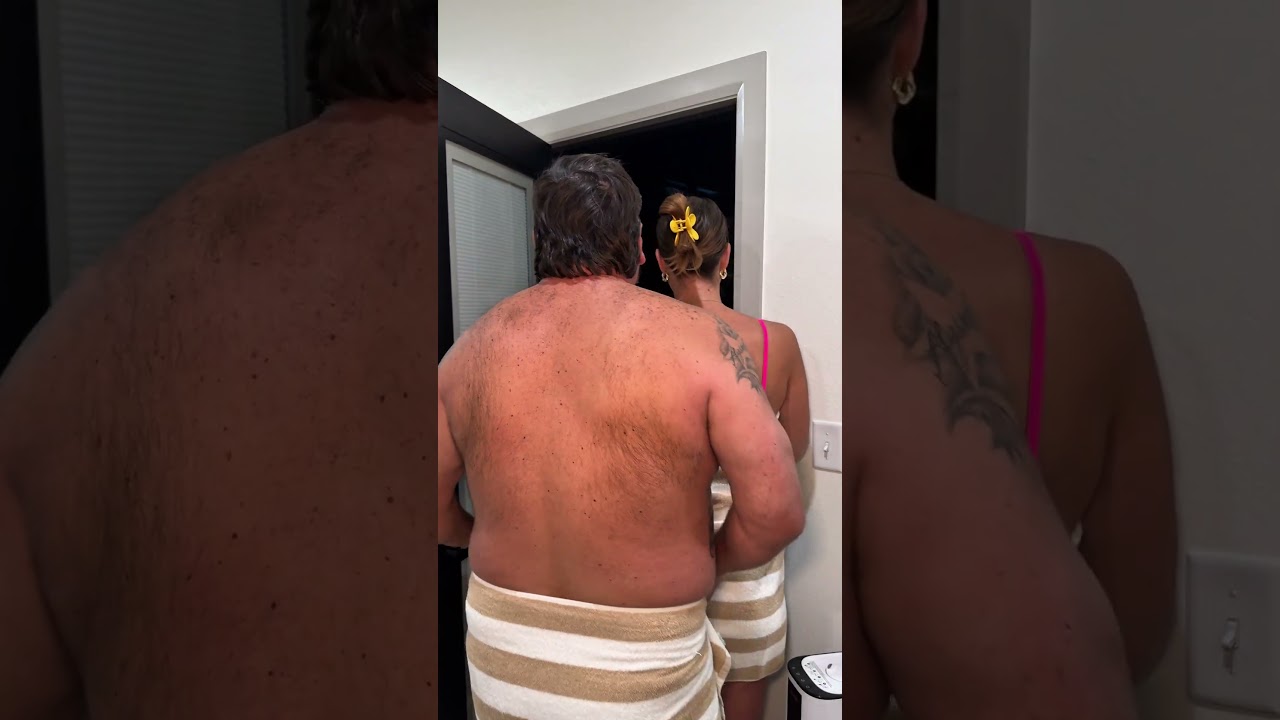 Gotta wear clothes in our own backyard 🤣 #hookranch #familycompound #familyhumor