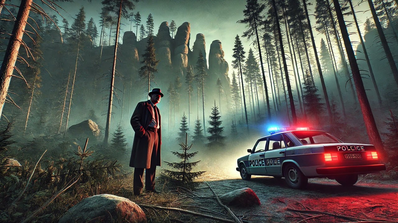 Pátrání v borovicovém lese u Holubích skal | Detektivní krimi povídka