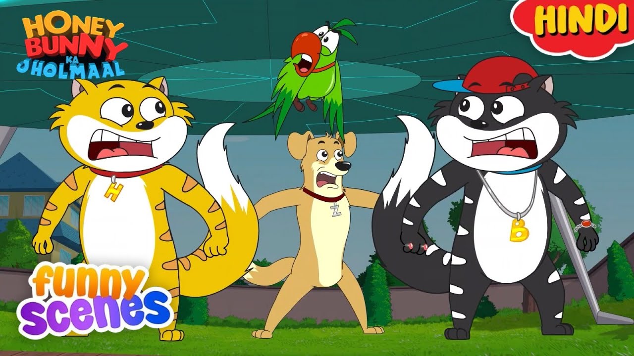 Christmas Special | Honey Bunny Best Scenes | Cartoon For Kids | Compilation-123 | S10