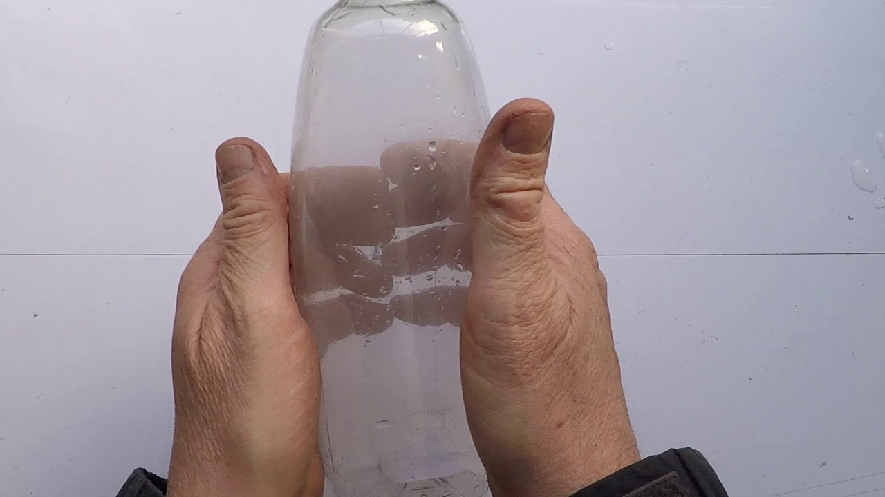 Lets make a cloud in a bottle and our own rain