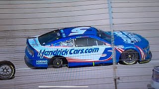 Kyle Larson Loses Right Rear Tire (‘24 Texas Cup Spring Race)