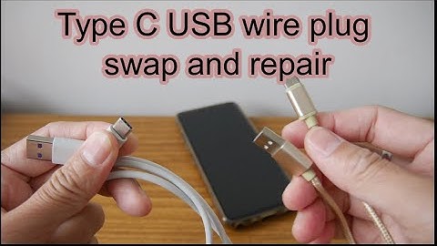 It is rocket science？5A USB Type C Wire Plug Swap and Fix, u s b DIY