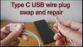 It is rocket science？5A USB Type C Wire Plug Swap and Fix, u s b DIY
