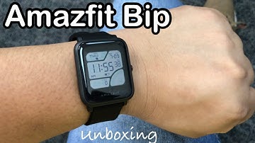 Amazfit Bip smartwatch | Unboxing | Setup