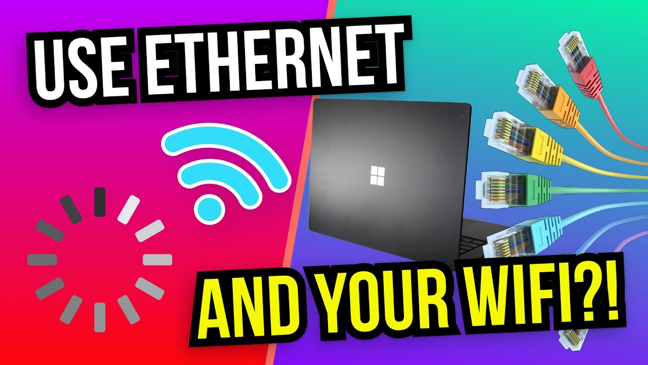 how to connect lan and wifi simultaneously