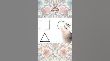 how to draw shapes drawing | #satisfyingvideo #art #shorts  #easydrawing #shortsfeed  #shapesdrawing