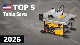 TOP—5. Best Table Saws 2026
